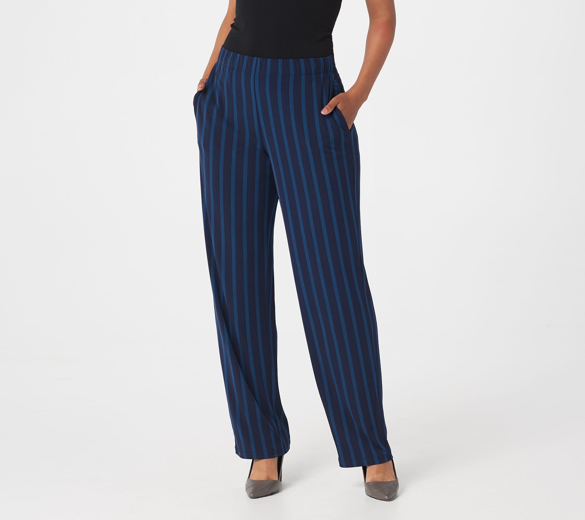 susan graver liquid knit petite pants