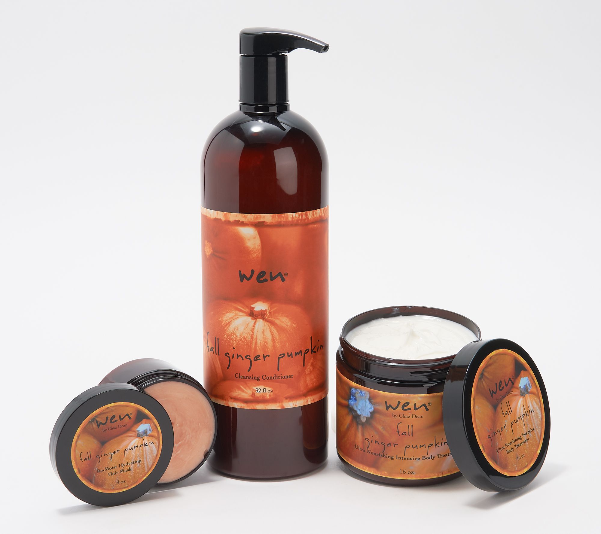 Wen By Chaz Dean Cleanse Treat 3 Piece Kit Page 1 Qvc Com