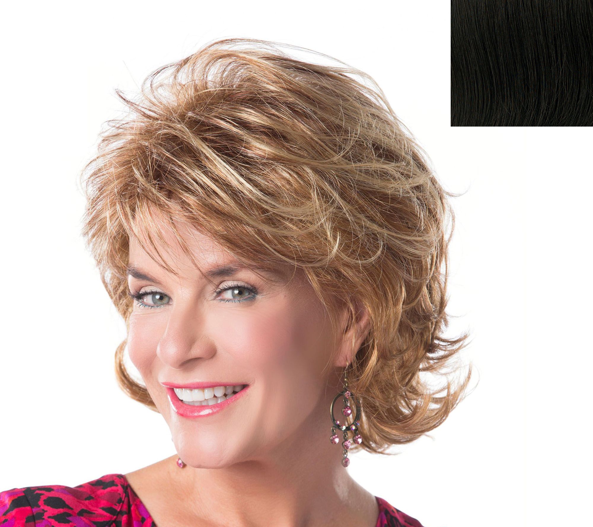 Toni Brattin Perfection Mid Length Wig Page 1 Qvc Com