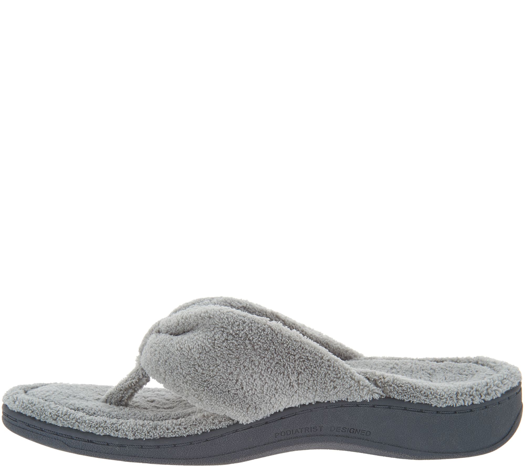 vionic terry thong slippers