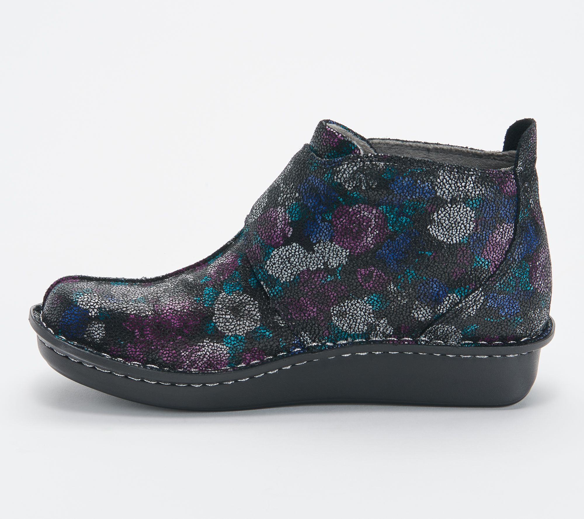 alegria leather ankle boots
