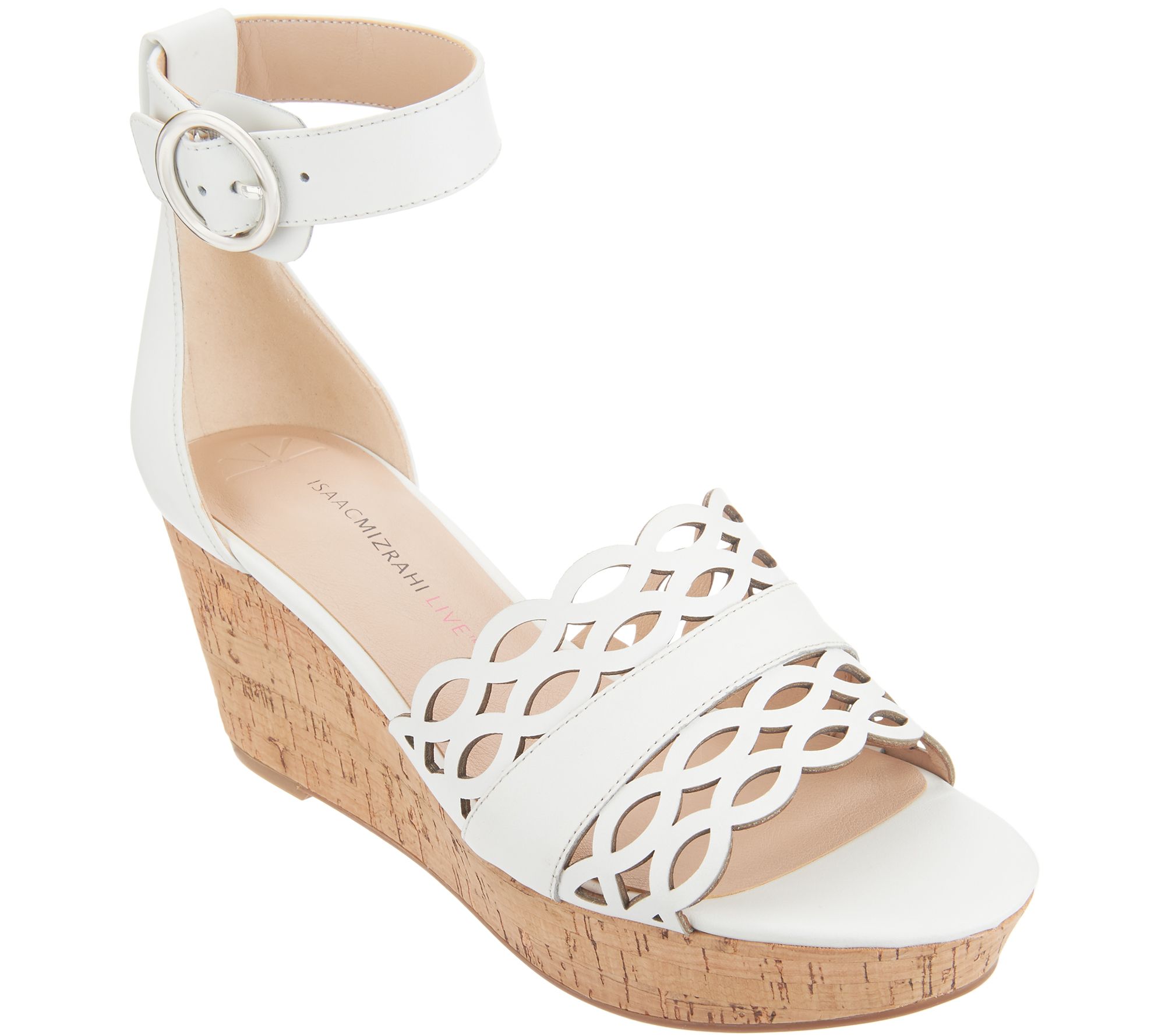 isaac mizrahi wedge sandals