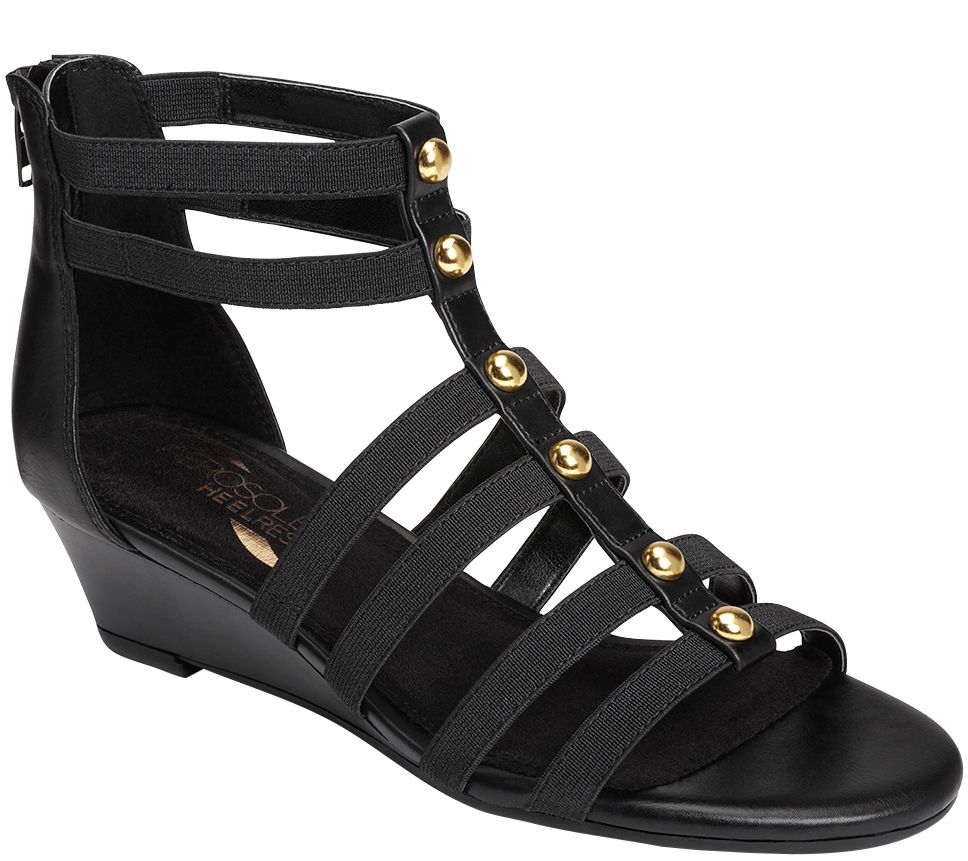 wedge heel gladiator sandals