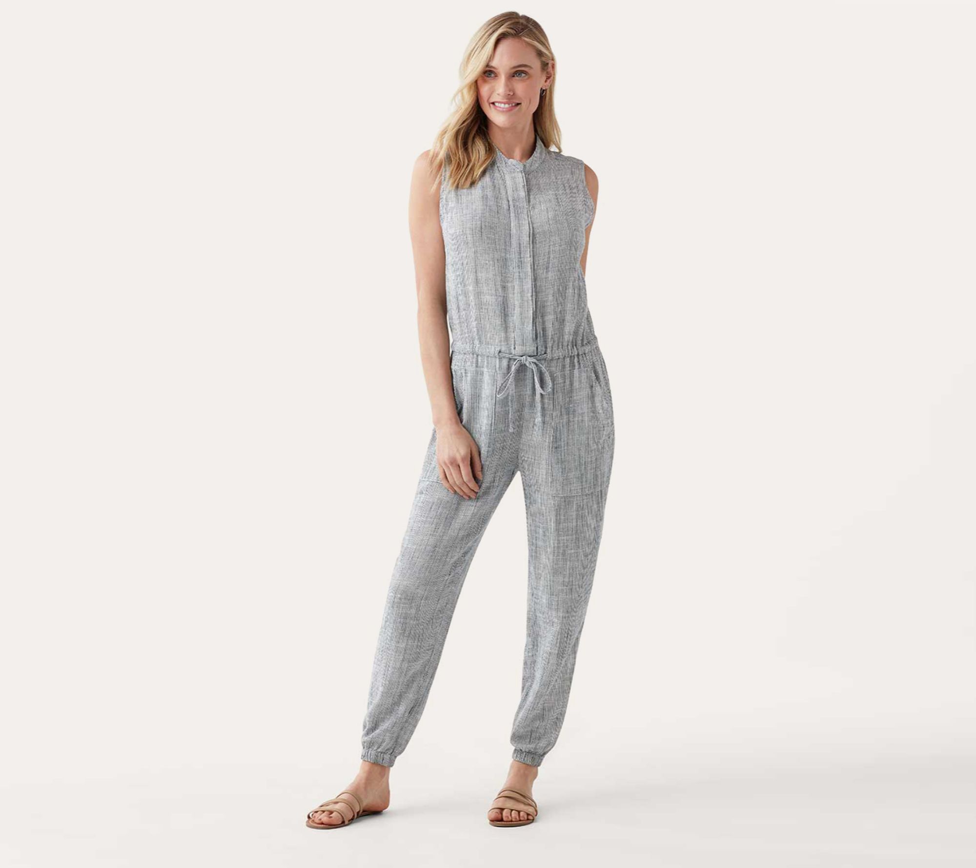 button up jumpsuit