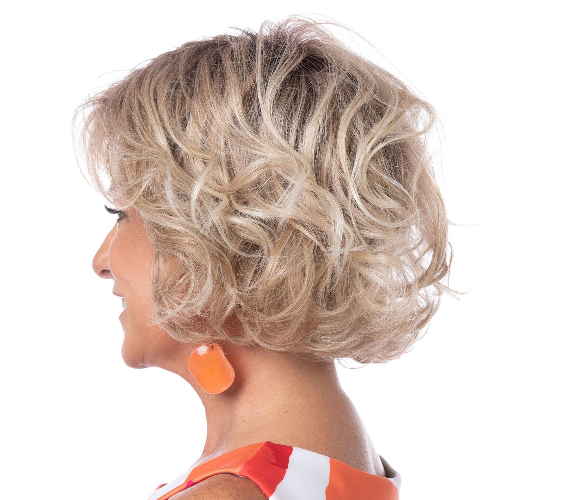Toni Brattin Casually Chic Wavy Cut Wig with Styleable Fiber