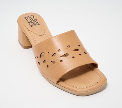 Mules de Cuero con Tacón Miz Mooz - Oriana