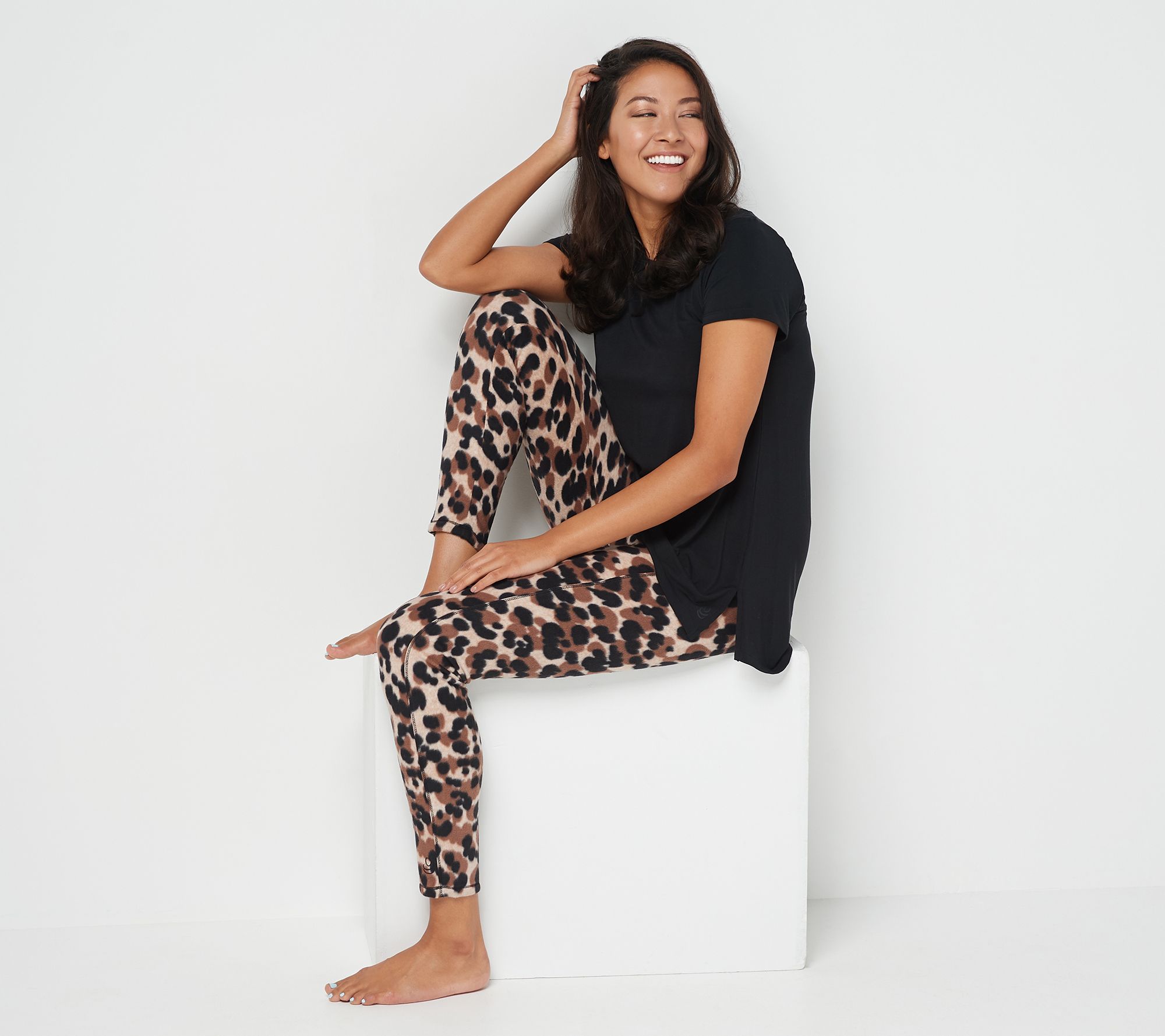 cuddl duds soft knit leggings