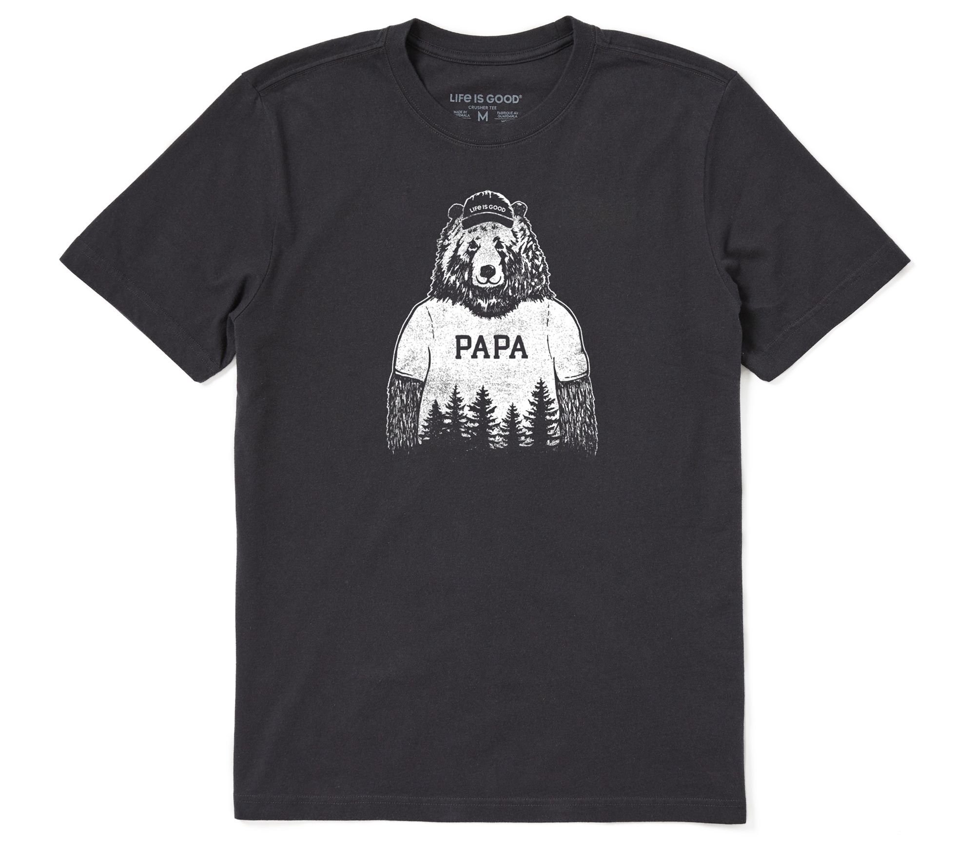 Life is Good Men's Papa Bear Crusher Knit Tee