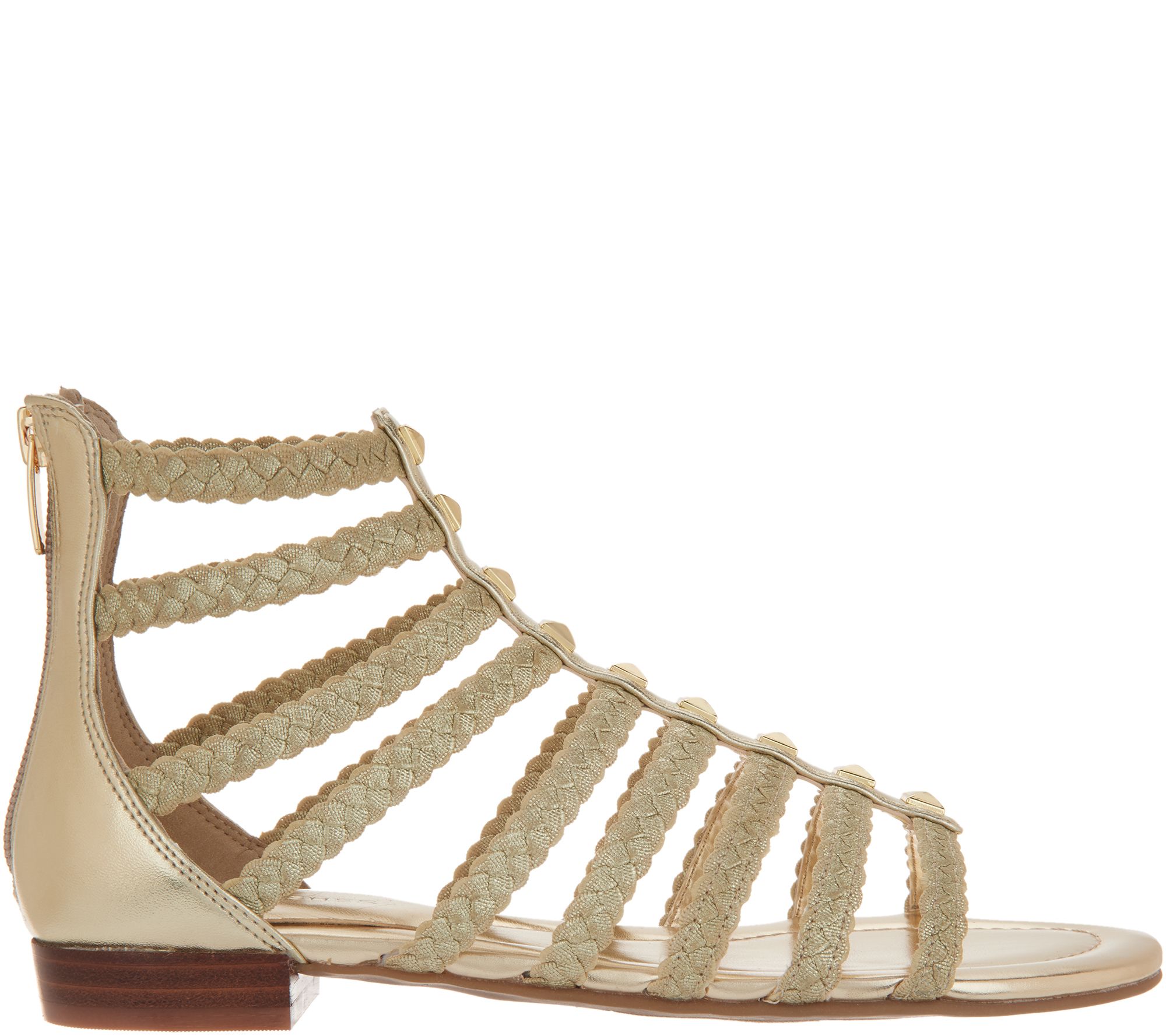 marc fisher pepita gladiator sandals