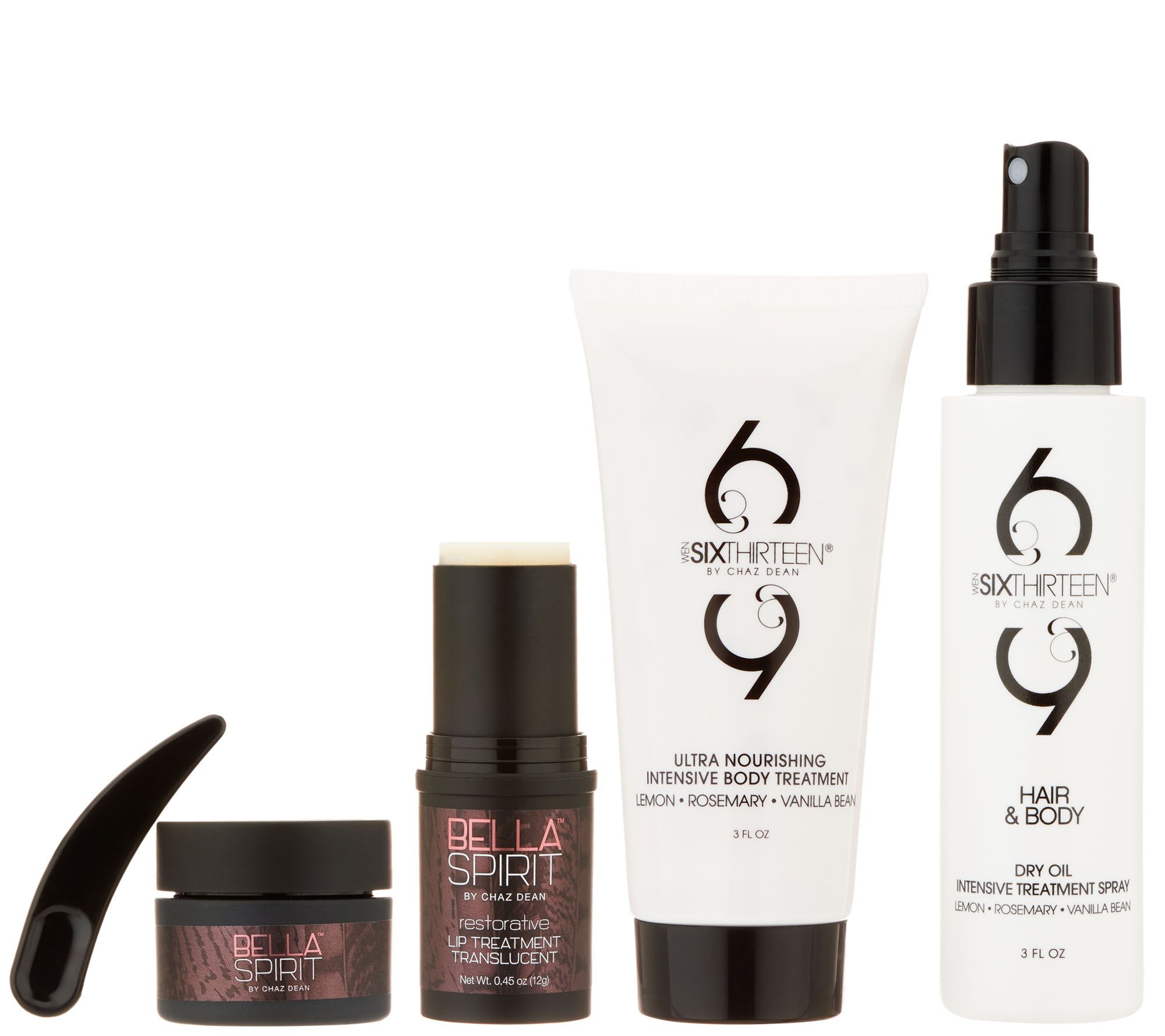 Wen By Chaz Dean 4 Pc Lip Hair Body 613 On The Go Kit Page 1