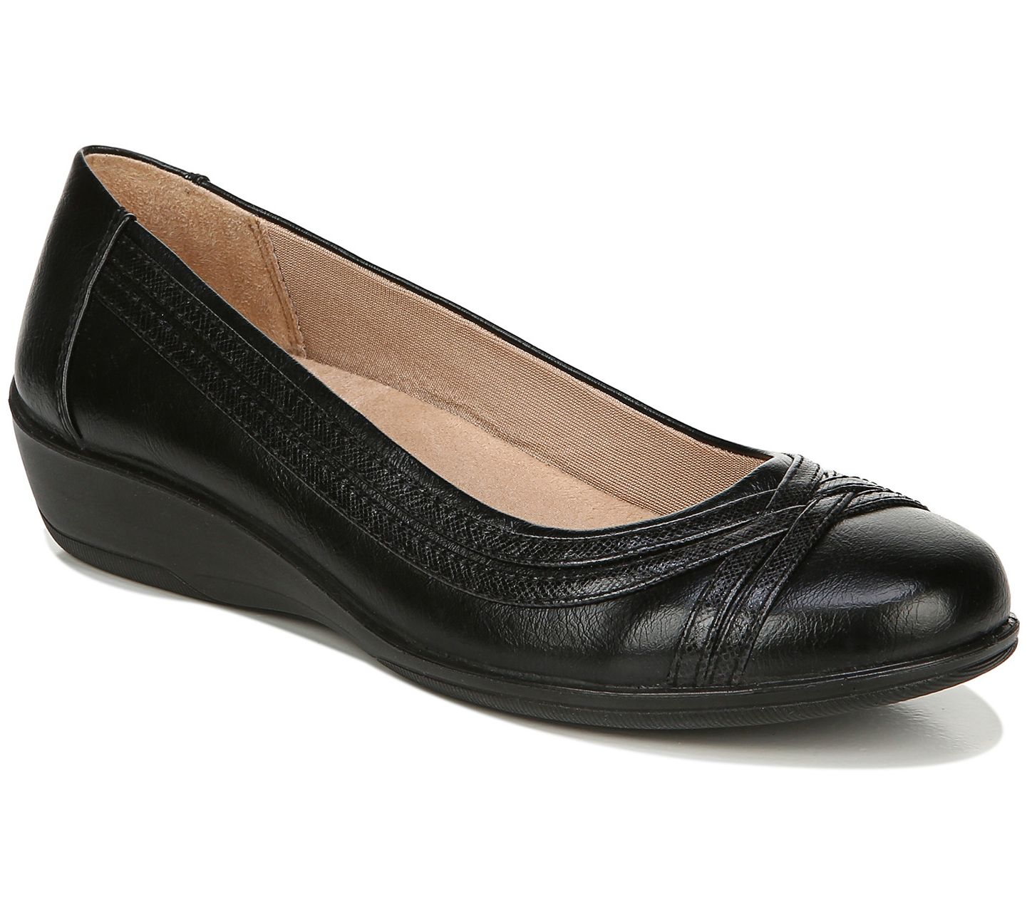 lifestride patent leather flats