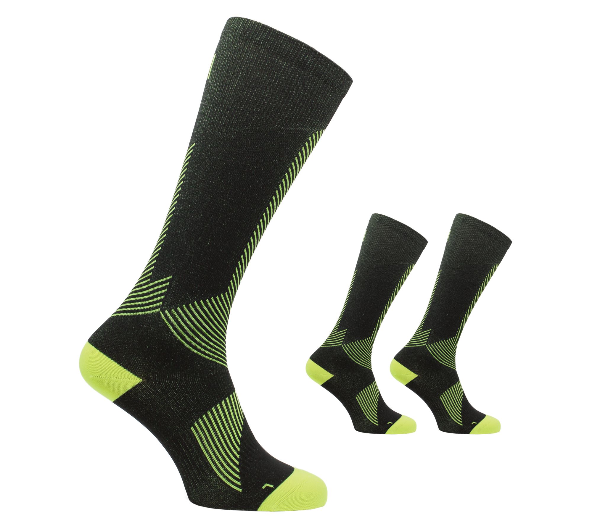 Norfolk Unisex 2-Pack Sport Compression Anti- Bacterial Sock