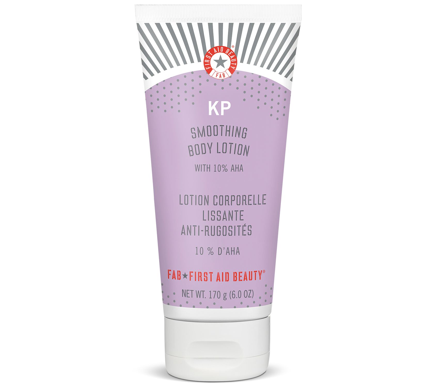 First Aid Beauty KP Smoothing Body Lotion with 0% AHA, 6 oz