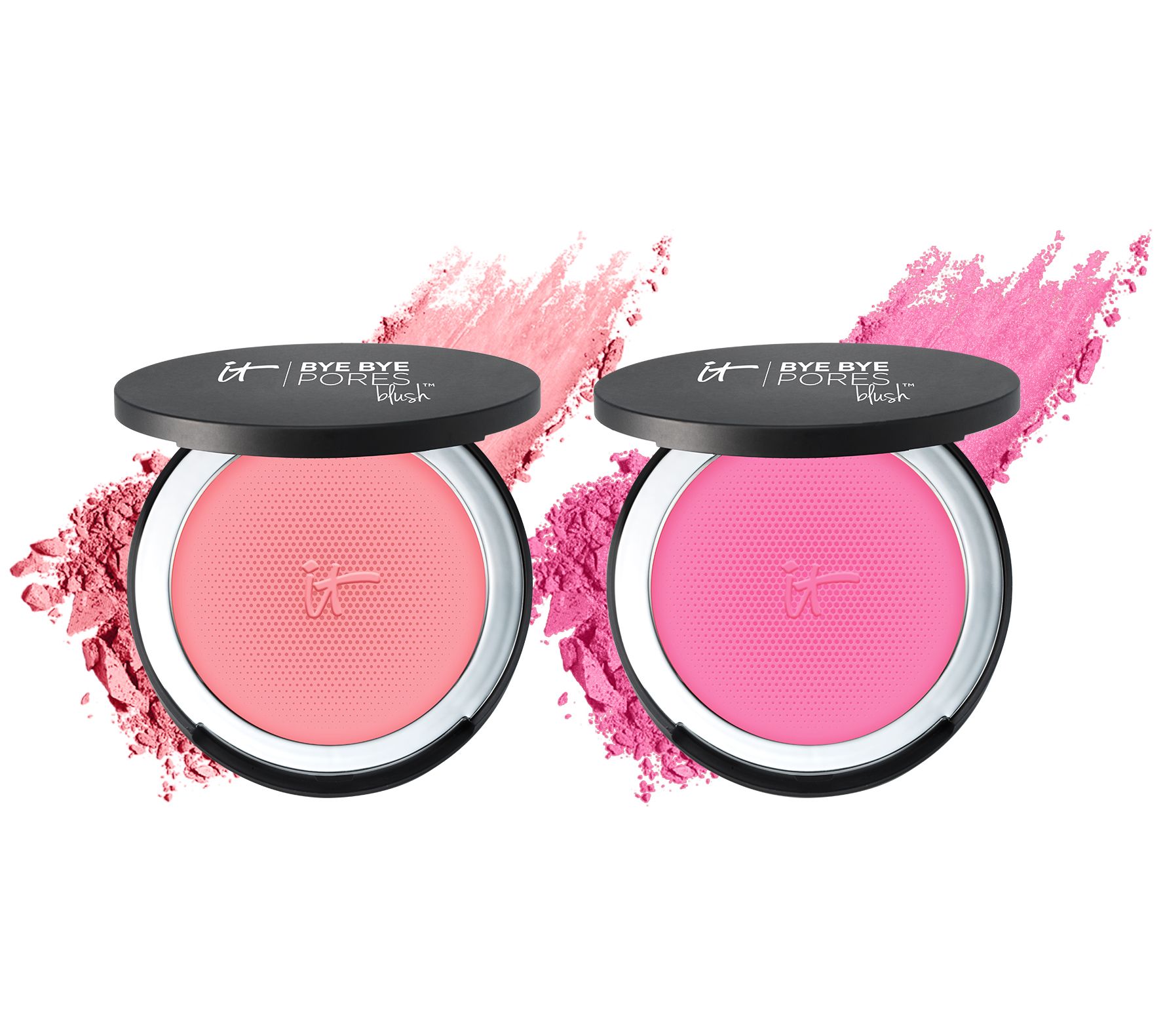 It Cosmetics Bye Bye Pores Blush Sweet Cheeks (Warm Peachy Pink) 0.192 oz