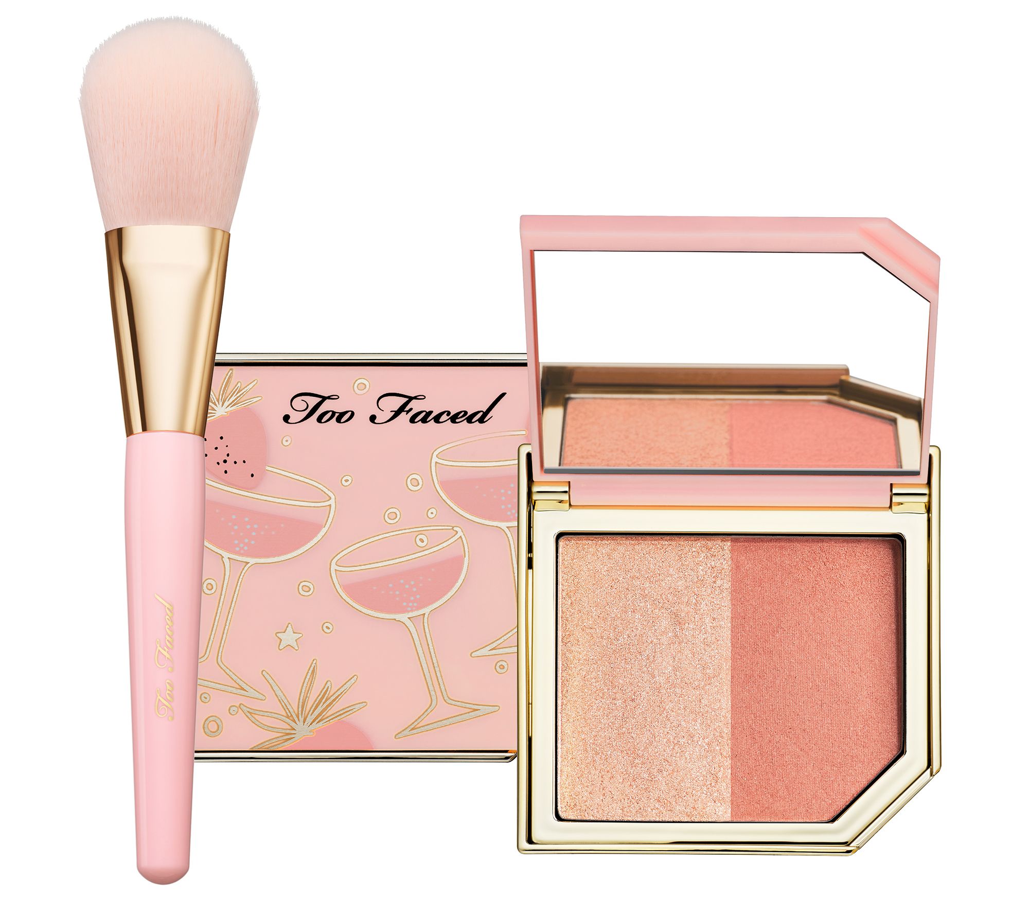 UPC 651986130566 product image for Too Faced Tuttifrutti Cocktail Blush w/ Blush Brush | upcitemdb.com