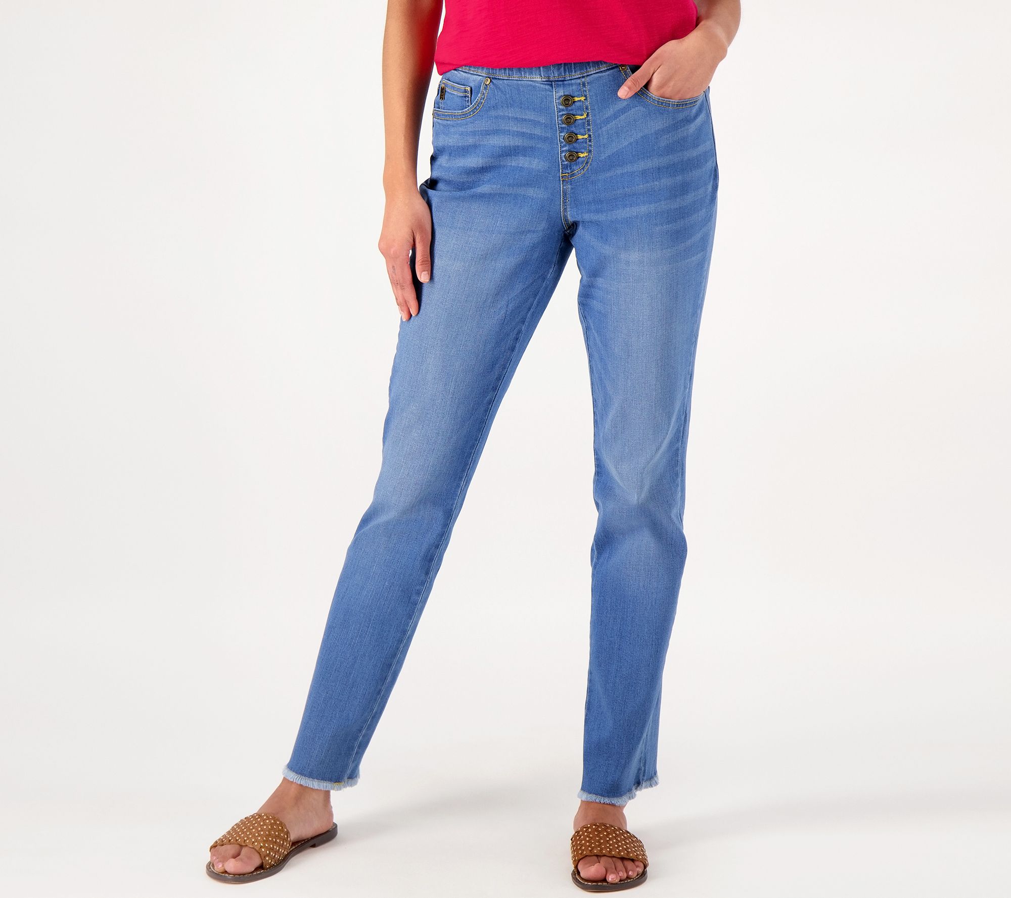 As Is Belle by Kim Gravel Regular TripleLuxe Denim Jeans