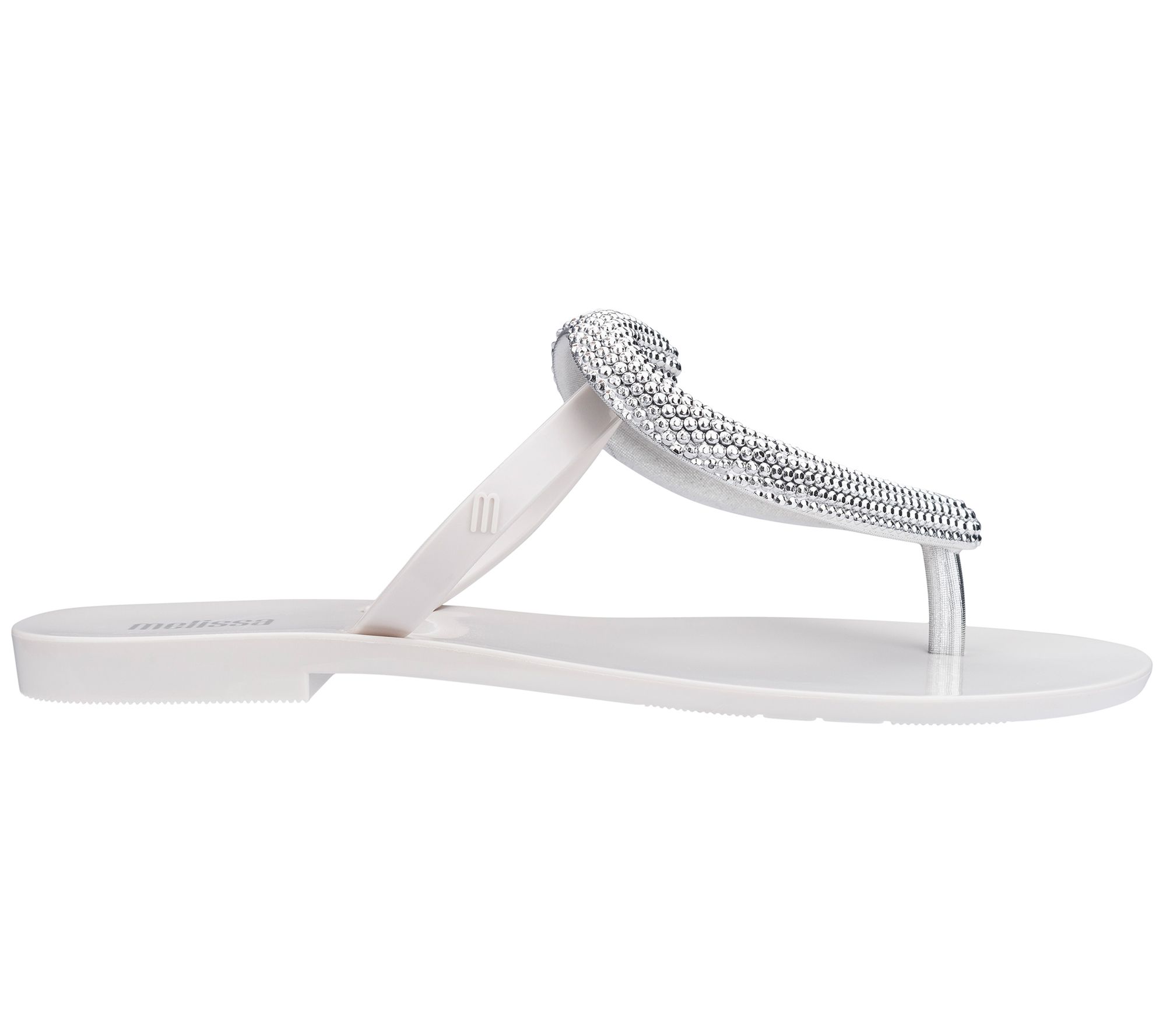 melissa big heart flip flop