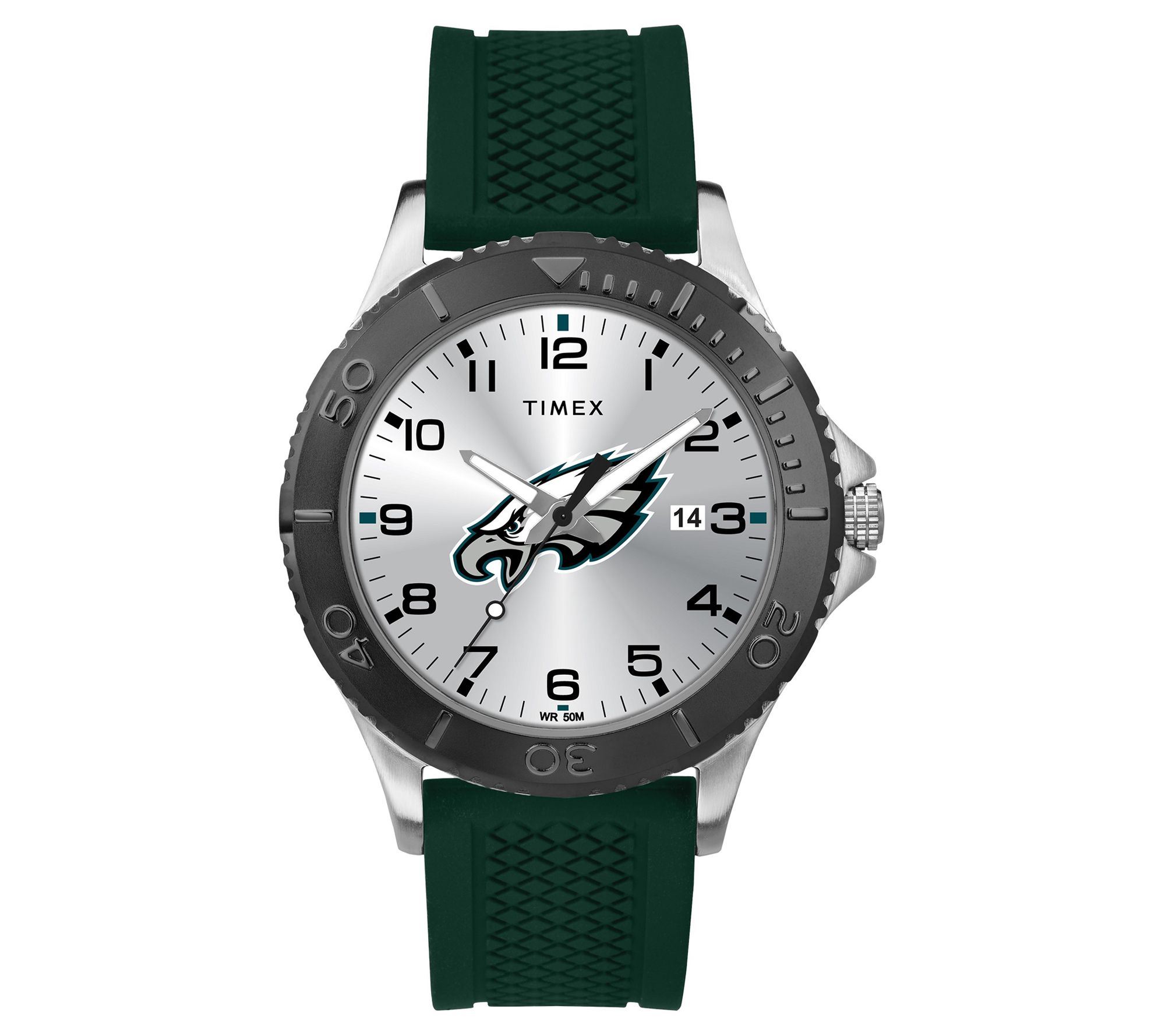 NFL Tribute Collection Gamer Mens Watch - Gree n