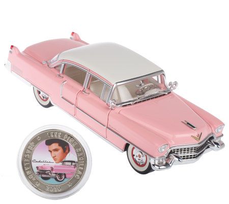 elvis pink cadillac toy car