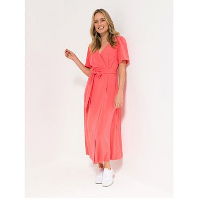 Thumbnail - LOVELY SISTERS® Kleid, 1/2-Arm V-Ausschnitt Wickeloptik figurumspielend
