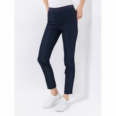 VIA MILANO Jeggings Vanessa Rundumdehnbund Gesäßtaschen elastisch