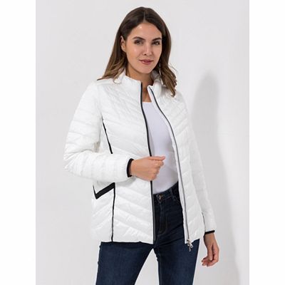 Thumbnail - CENTIGRADE Steppjacke Stehkragen Eingrifftaschen 2-Wege-Zipper