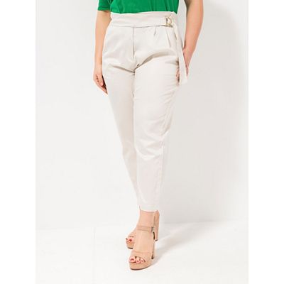 ROCK YOUR CURVES by Angelina K. Hose, 7/8-Länge Bindegürtel Eingrifftaschen