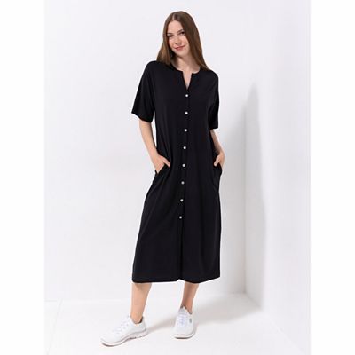 Green Cotton by Peter Hahn Kleid, 1/2-Arm Style Dorthe Seitennahttaschen