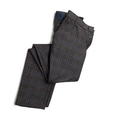 CLUB OF COMFORT® Herrenhose Phil Chino-Style Kariert Comfortbund