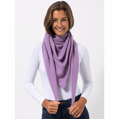 VIA MILANO Dreieckstuch 80x180cm 100% Kaschmir