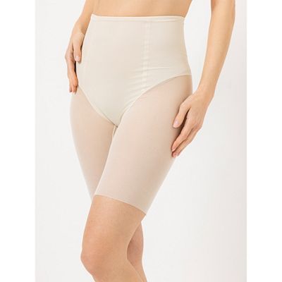 VIA MILANO Shapewear Taillenslip Mesh-Einsatz am Bein Radler-Länge