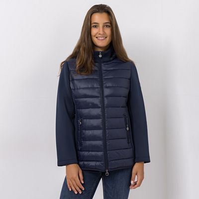 Thumbnail - CENTIGRADE Softshelljacke mit Steppung Stehkragen 2-Wege-Zipper