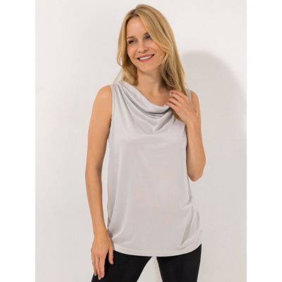 Thumbnail - JERYMOOD HOMEWEAR Top, ohne Arm Mikrofaser Seitenschlitze uni