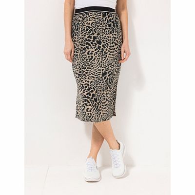 BASLER® Rock, Midi-Länge Eingrifftaschen Dehnbund Schlitze