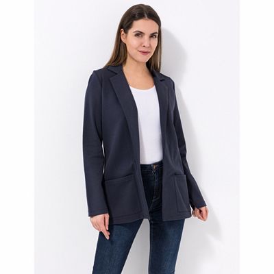 Green Cotton by Peter Hahn Blazer, 1/1-Arm Style Elise Reverskragen