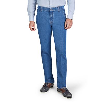 CLUB OF COMFORT® Jeanshose Garvey Komfortbund Hemdstopper super High-Stretch