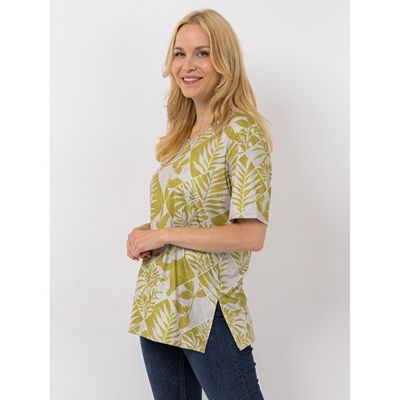 IN-PRINT Shirt 1/2-Arm V-Ausschnitt bedruckt