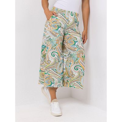 Green Cotton by Peter Hahn Culotte, 7/8-Länge Style Henriette Rundumdehnbund