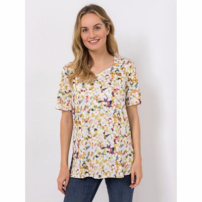 Thumbnail - IN-PRINT Shirt 1/2-Arm Herzausschnitt bedruckt