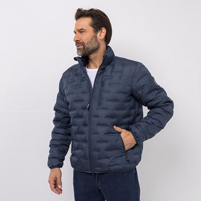 Thumbnail - CENTIGRADE Herren Steppjacke Stehkragen 2-Wege-Reißverschluss Reißverschlusstaschen