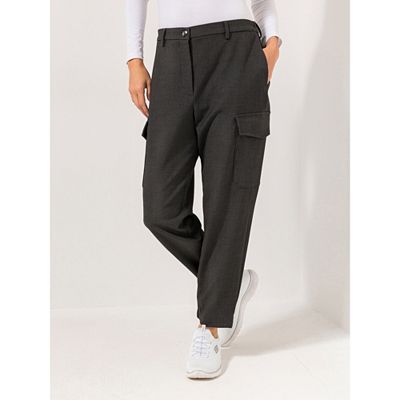 MAC Hose RAHEL normale Leibhöhe Cargo Taschen Loose Fit