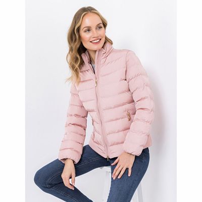 VIA MILANO Jacke, 1/1-Arm 2-Wege-Zipper Stehkragen figurumspielend