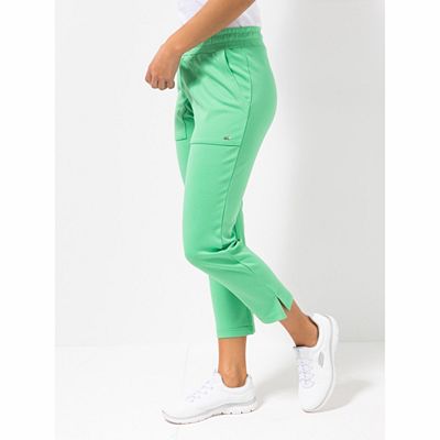 LYLA Loungehose 7/8-Länge Rundumdehnbund Eingriffstaschen