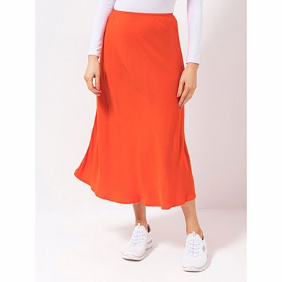 LOVELY SISTERS® Rock, 7/8-Länge Gummiband Wadenlang Knieumspielend