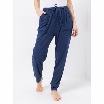 Thumbnail - JERYMOOD HOMEWEAR Hose, 1/1-Länge Mikrofaser mit Kordelzug aufgesetzte Taschen