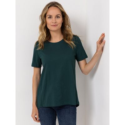 Green Cotton by Peter Hahn Shirt, 1/2 Arm Style Benedikte leicht ausgestellt
