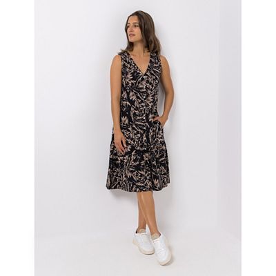 Green Cotton by Peter Hahn Kleid, ohne Arm Style Marta locker geschnitten