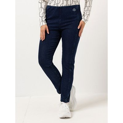 AMINATI® Jeggings Rundumdehnbund Seitenstreifen knöchellang