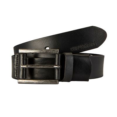 CLUB OF COMFORT® Stretchgürtel echtes Leder Breite ca. 4cm Schnalle silberfarben