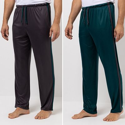 MEN'S TOUCH 2 Hosen Mikrofaser Kontraststreifen Rundumdehnbund
